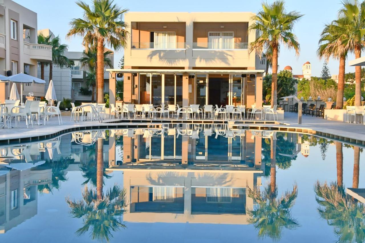 Castro Beach Hotel Maleme Eksteriør billede