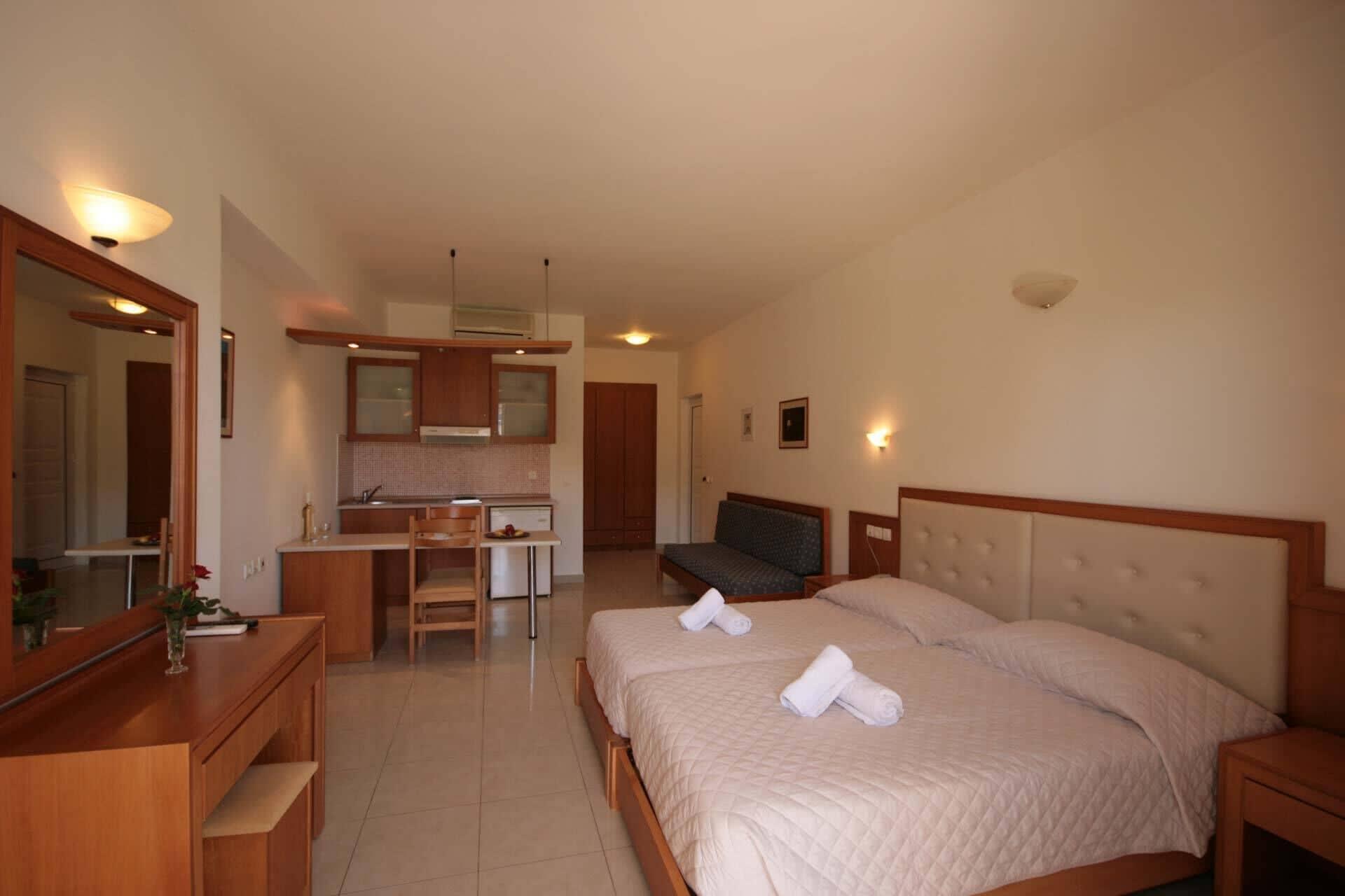 Castro Beach Hotel Maleme Eksteriør billede