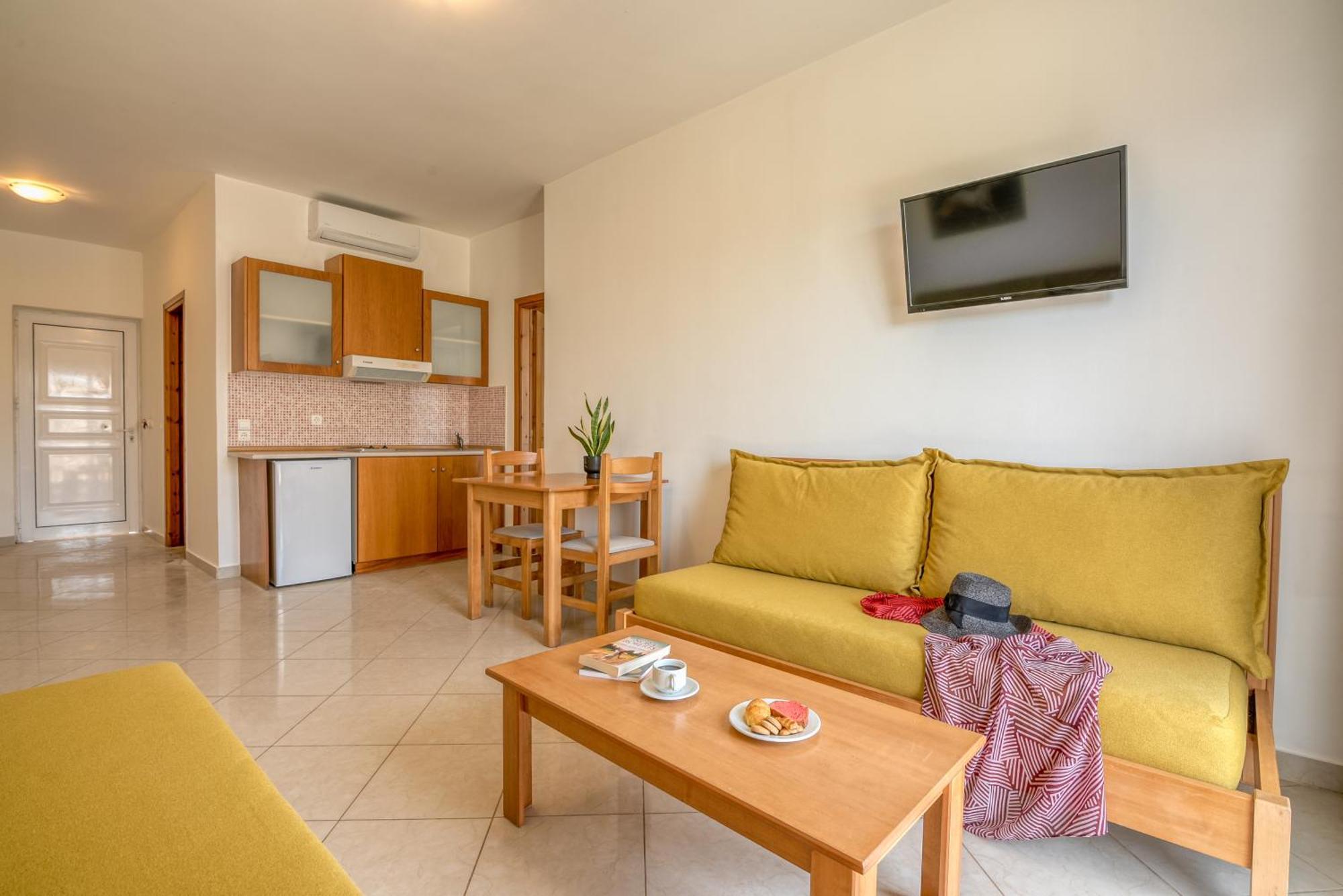 Castro Beach Hotel Maleme Eksteriør billede